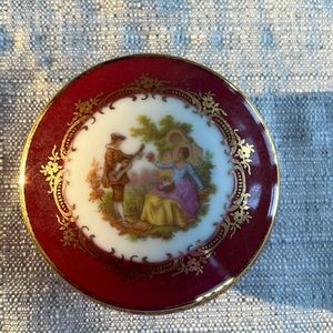 Limoges Castel trinket box.  Great condition. No chips or scratches.